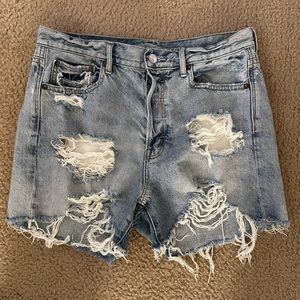 90s Boyfriend Denim Shorts